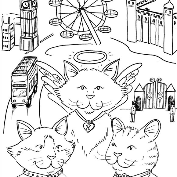 BOGO Orig. Illustrated Children's Rescue Cats Book - Picture 3 of 3